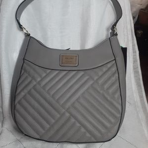 Nicole by Nicole Miller gray purse